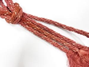 正絹　手組帯締め